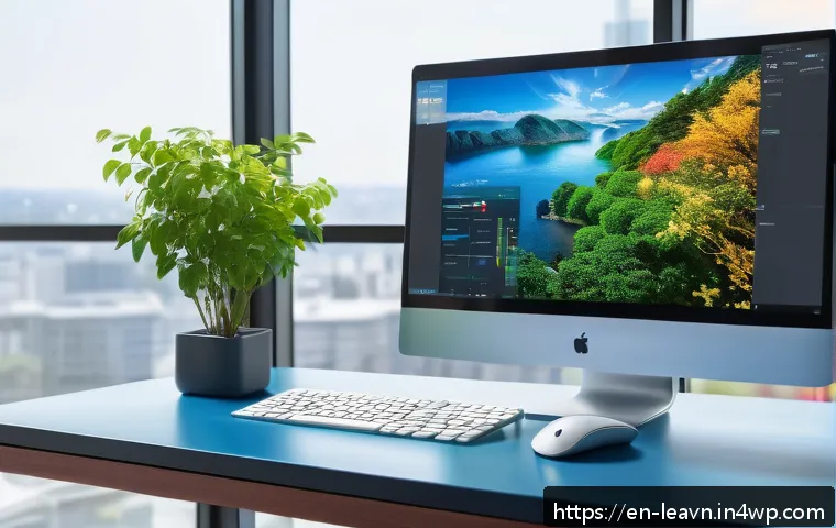 마인드맵으로 요약 정리하는 법 - A vibrant digital mind map displayed on a high-resolution computer screen in a modern office environ...
